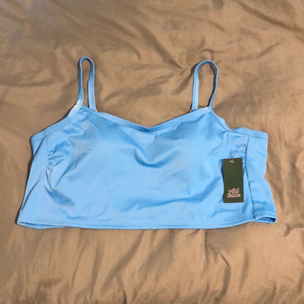 Target brand strappy bandeau longline bikini top 2XL